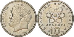 World Coins - Coin, Greece, 10 Drachmes, 1990, Athens, , Copper-nickel, KM:132