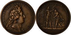 World Coins - France, Medal, Louis XIV, Bataille de Cassel (1677), Mauger, Restrike