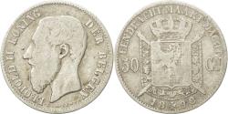 World Coins - Coin, Belgium, Leopold II, 50 Centimes, 1898, , Silver, KM:27
