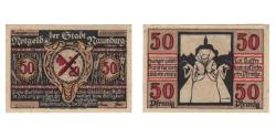 World Coins - Banknote, Germany, Naumburg a.S. Stadt, 50 Pfennig, personnage 5, 1920