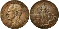 World Coins - Coin, Italy, Vittorio Emanuele III, 5 Centesimi, 1913, Rome, , Bronze
