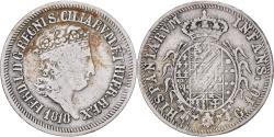 World Coins - Kingdom of the Two Sicilies, Ferdinand I, 10 Grana, 1818, Naples, Silver