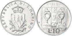World Coins - Coin, San Marino, 10 Lire, 1979, Rome, , Aluminum, KM:92