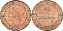 World Coins - Coin, France, Cérès, 2 Centimes, 1883, Paris, , Bronze, KM:827.1
