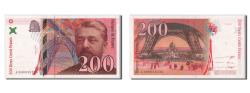 World Coins - Banknote, France, 200 Francs, 200 F 1995-1999 ''Eiffel'', 1995, AU(55-58)