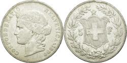 World Coins - Coin, Switzerland, 5 Francs, 1890, Bern, , Silver, KM:34
