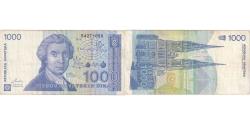 World Coins - Croatia, 1000 Dinara, EF(40-45)