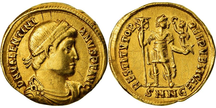 Coin, Valentinian I, Solidus, Nicomedia, , Gold, Ric:2a 