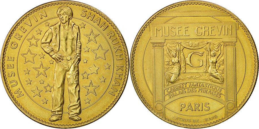 France, Token, Touristic Token, Paris - Musée Grévin - Shah Rukh Khan, 2011