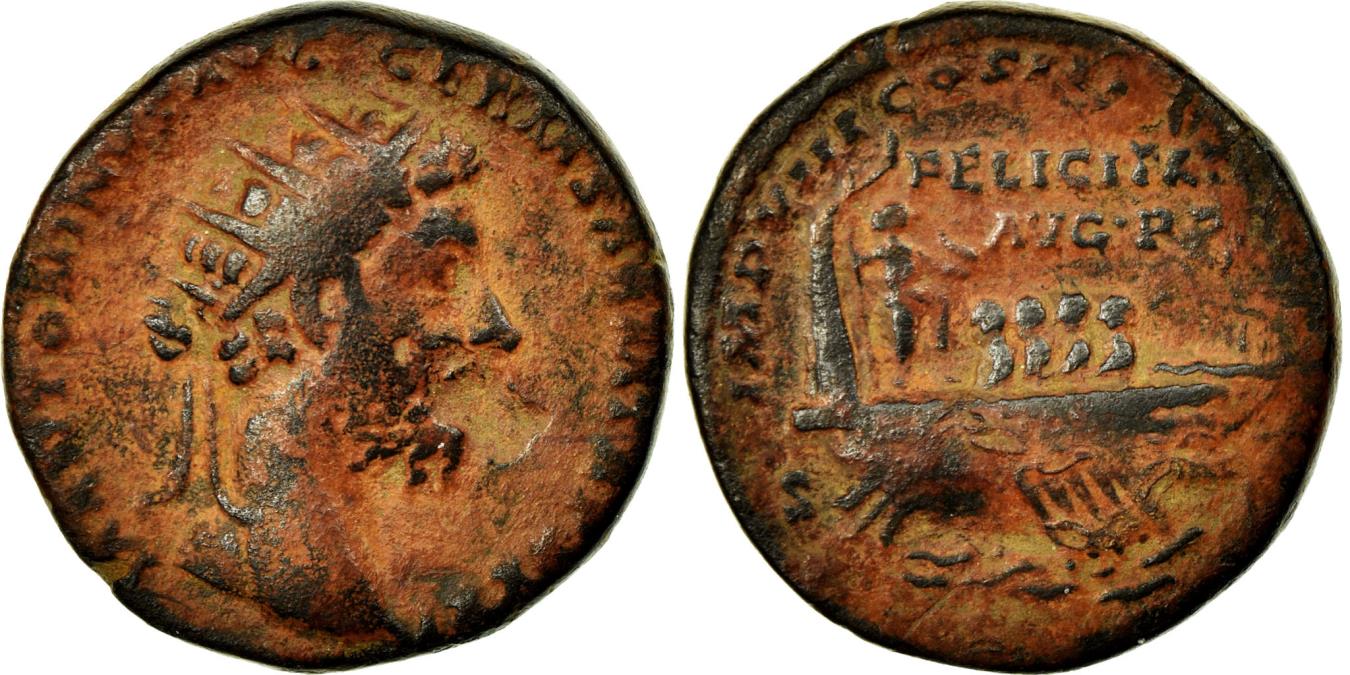 Coin, Marcus Aurelius, Dupondius, 176-177, Roma, , Copper, RIC:307