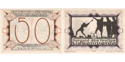 World Coins - Germany, Liebenwerda Kreis, 50 Pfennig, 1921-10-01, UNC(60-62)