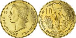 World Coins - Coin, French West Africa, 10 Francs, 1956, Paris, , Aluminum-Bronze