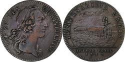 World Coins - France, Token, Louis XV, Chambre du Trésor Royal, 1742, Copper,
