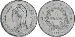 World Coins - Coin, France, République, Franc, 1992, Paris, , Nickel, KM:1004.1