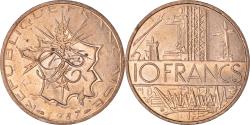 World Coins - Coin, France, Mathieu, 10 Francs, 1987, Tranche A, , Nickel-brass