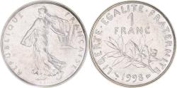 World Coins - Coin, France, Semeuse, Franc, 1998, Paris, , Nickel, KM:925.1