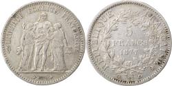 World Coins - Coin, France, Hercule, 5 Francs, 1877, Bordeaux, , Silver, KM:820.2