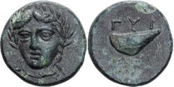 Ancient Coins - Aeolis, Æ Unit, 4th-3rd century BC, Gryneion, Bronze, , SNG-Cop:202