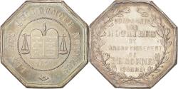 World Coins - France, Token, Notary, 1858, , Silver, Lerouge:326