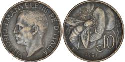 World Coins - Coin, Italy, Vittorio Emanuele III, 10 Centesimi, 1931, Rome, , Bronze