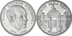 World Coins - France, Medal, Valéry Giscard d'Estaing, Président, Politics,