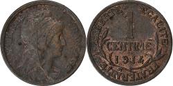 World Coins - France, Centime, Dupuis, 1914, Paris, Bronze, , Gadoury:90, KM:840