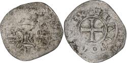 World Coins - France, Charles V, Blanc au K, 1365-1380, Billon, , Duplessy:363