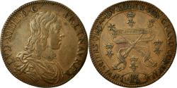 World Coins - France, Token, Royal, 1651, , Copper, Feuardent:387