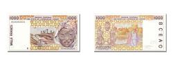 World Coins - Banknote, West African States, 1000 Francs, 1995, UNC(65-70)
