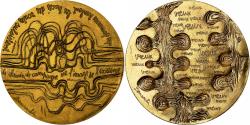 World Coins - France, Medal, Médaille de voeux, 1978, Gilt Bronze, Demarchi,