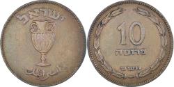 World Coins - Coin, Israel, 10 Pruta, 1949