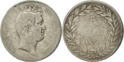 World Coins - Coin, France, Louis-Philippe, 5 Francs, 1831, Limoges, , Silver