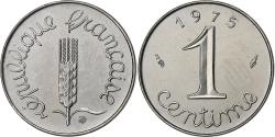 World Coins - France, Centime, Épi, 1975, Paris, FDC, Stainless Steel, , Gadoury:91