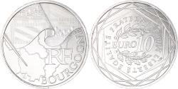 World Coins - France, 10 Euro, Bourgogne, 2010, Paris, , Silver, Gadoury:EU399