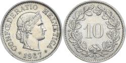 World Coins - Coin, Switzerland, 10 Rappen, 1967