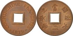 World Coins - Coin, FRENCH COCHIN CHINA, 2 Sapeque, 1879, Paris, , Bronze, KM:2