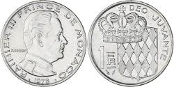 World Coins - Coin, Monaco, Rainier III, Franc, 1978, , Nickel, KM:140, Gadoury:MC