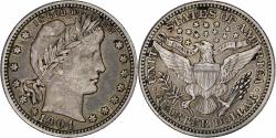 Us Coins - United States, Quarter, Barber, 1904, Philadelphia, Silver, , KM:114
