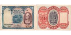 World Coins - Spain, 500 Pesetas, 1927-07-24, AU(50-53)