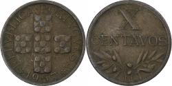 World Coins - Portugal, 10 Centavos, 1957