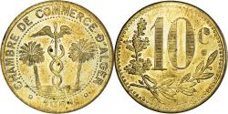 World Coins - Coin, Algeria, Chambre de commerce, 10 Centimes, 1921, ESSAI, , Brass