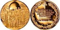 World Coins - France, Medal, Président du comité Français de Liberation Nationale, 3