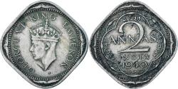 World Coins - Coin, India, 2 Annas, 1940
