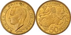 World Coins - Coin, Monaco, 50 Francs, 1950, , Cupro-Aluminium, KM:E30, Gadoury:MC 141