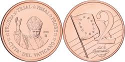 World Coins - Vatican, Benedict XVI, 2 Centimes, Trial, 2009, Waldaschaff, Copper,