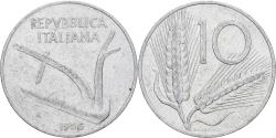 World Coins - Italy, 10 Lire, 1956, Rome, Aluminum, , KM:93