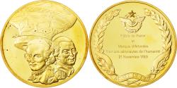 World Coins - France, Medal, Louis XVI, Aviation, , Vermeil