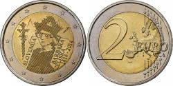 World Coins - Slovenia, 2 Euro, Barbara of Celje, 2014, Utrecht, Bi-Metallic,