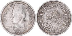 World Coins - Coin, Egypt, Farouk, 2 Piastres, 1942, British Royal Mint, , Silver