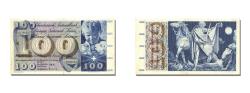 World Coins - Banknote, Switzerland, 100 Franken, 1957, 1957-10-04, AU(50-53)